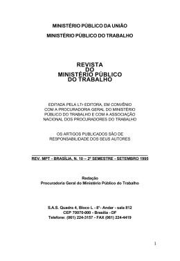 N&ordm; 10 &ndash; Setembro 1995