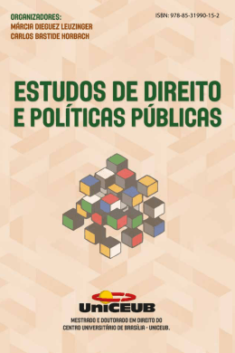 Estudos de direito e pol&iacute;ticas p&uacute;blicas