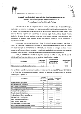 Acta - 1 T&eacute;cnico Superior de Administra&ccedil;&atilde;o P&uacute;blica