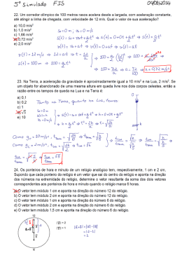 5º Simulado - Complementar.info!