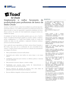 for Oracle for Oracle