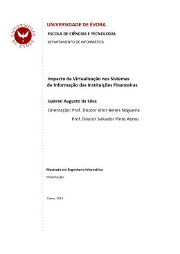 2.1. Cloud Computing - Universidade de &Eacute;vora