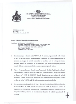 isen&ccedil;&atilde;o de propinas ao abrigo do Decreto