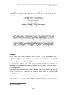 doc&ecirc;ncia online - Movimenta Castro Alves