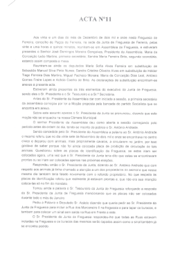 Acta n&ordm;11 - 21 Dezembro 2011