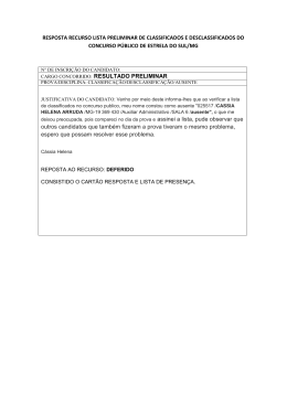 recursos - lista de classificados da prefeitura municipal