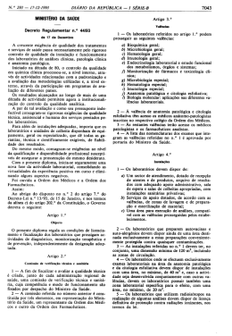 Decreto Regulamentar n.° 44/93 de 17 de Dezembro