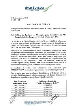 BM&F BOVESPA - Citi Corretora