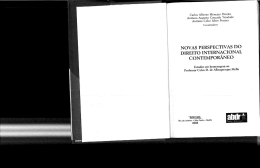 novas perspectivas do - Corte Interamericana de Derechos Humanos