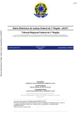 View/Open - Tribunal Regional Federal da 1ª Região