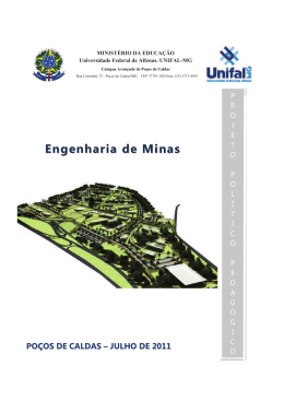 Engenharia de Minas - Unifal-MG