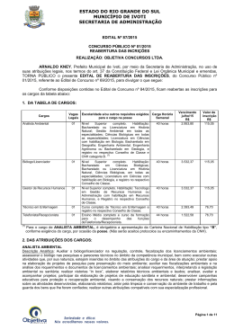 Edital n° 087/2015 - Objetiva Concursos