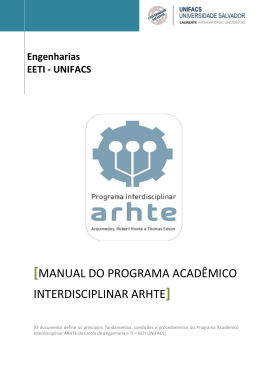 Programa de controle de avalia&ccedil;&otilde;es - arhte