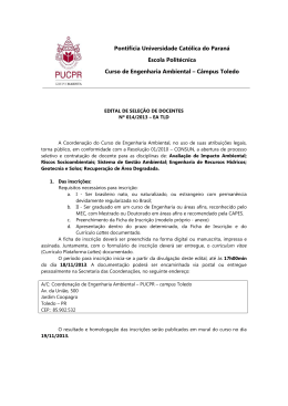 Pontif&iacute;cia Universidade Cat&oacute;lica do Paran&aacute; Escola