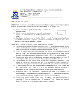 Prova-1-2006-1 - Instituto de F&iacute;sica da UFBA