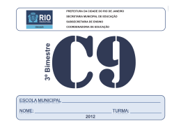 9&ordm; ano - BIO NA REDE
