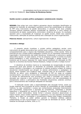 estabelecendo rela&ccedil;&otilde;es Ana Cristina de Mendon&ccedil;a Santos