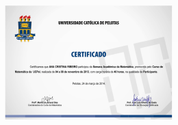 ana cristina ribeiro - Certificados