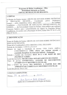 Edital coordenador Ana Cristina Coll Delgado