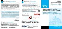 Reuni&oacute;n Galaico-Duriense de Angiolog&iacute;a y