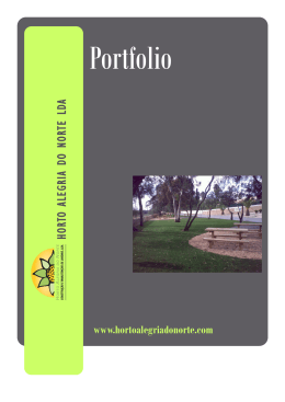 Portfolio - Horto Alegria do Norte