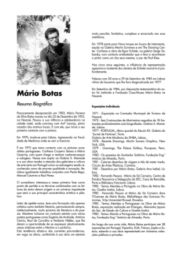 Biografia de Mário Botas
