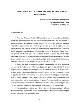 6 SINAIS E SINTOMAS DE ASMA OCUPACIONAL EM FARM&Aacute;CIAS