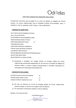 ` Od Meias - C&acirc;mara Municipal de Odivelas