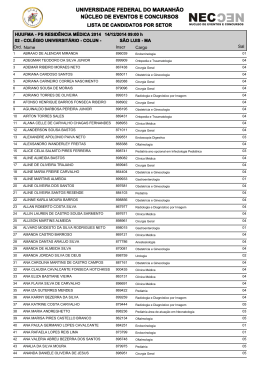 universidade federal do maranhão núcleo de eventos e concursos