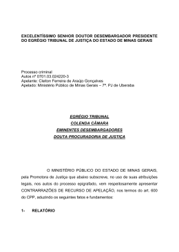 excelent&iacute;ssimo senhor doutor desembargador presidente do