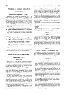 Decreto-Lei n.º 83/2014 - Câmara Municipal de Viana do Castelo