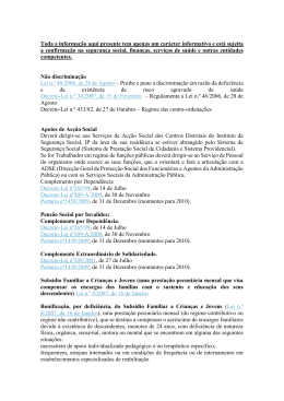 Legisla&ccedil;&atilde;o