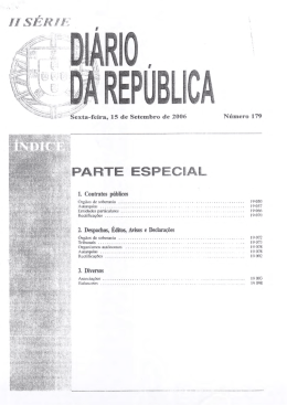 Diário da República - Associação Integrar