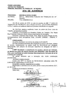 acordo - Migalhas