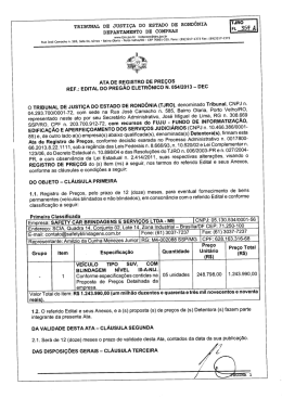 Tribunal de Justiça de Rondônia