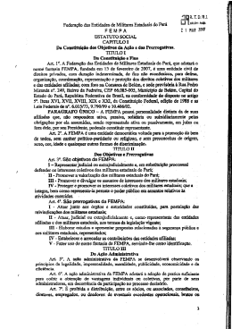 Estatuto e ATA