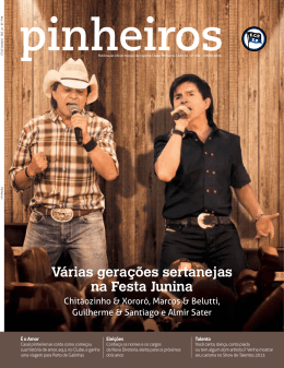 Várias gerações sertanejas na Festa Junina