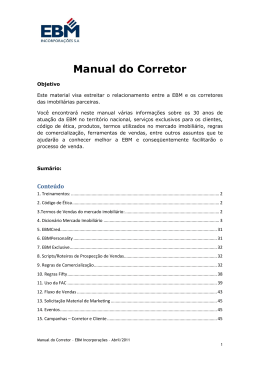 Manual do Corretor