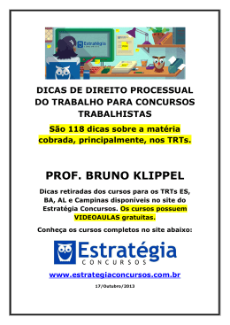 PROF. BRUNO KLIPPEL