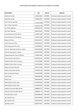 divulga&ccedil;&atilde;o resultado pedido de isen&ccedil;&atilde;o 12/11/2015