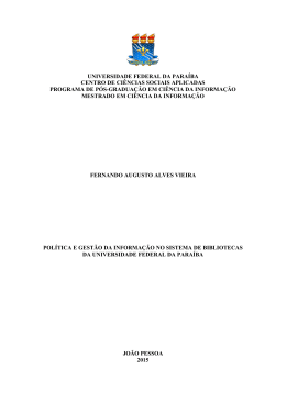 VIEIRA, F. A. A. - UFPB - Universidade Federal da Para&iacute;ba