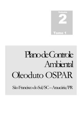 S&atilde;o Francisco do Sul/SC &ndash; Arauc&aacute;ria/PR