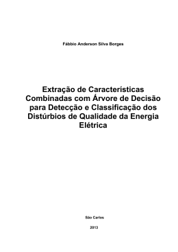 Extra&ccedil;&atilde;o de Caracter&iacute;sticas Combinadas com &Aacute;rvore de Decis&atilde;o