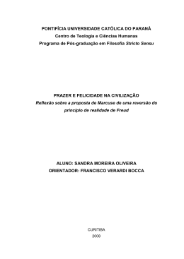 Defesa de disserta&ccedil;&atilde;o Sandra Oliveira