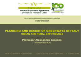 Instituto Superior de Agronomia AGRONOMIA