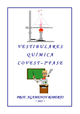 FEDERAL-2&ordf; FASE - Qu&iacute;mica