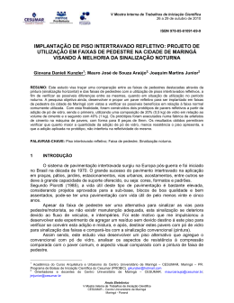 IMPLANTA&Ccedil;&Atilde;O DE PISO INTERTRAVADO REFLETIVO
