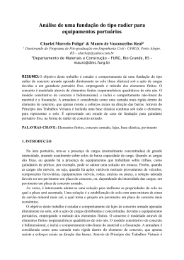 An&aacute;lise de uma funda&ccedil;&atilde;o do tipo radier para - semengo