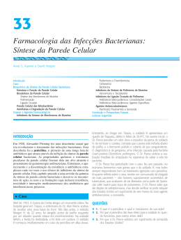 Farmacologia das Infec&ccedil;&otilde;es Bacterianas: S&iacute;ntese da
