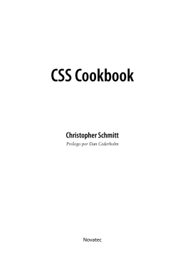 CSS Cookbook - Novatec Editora